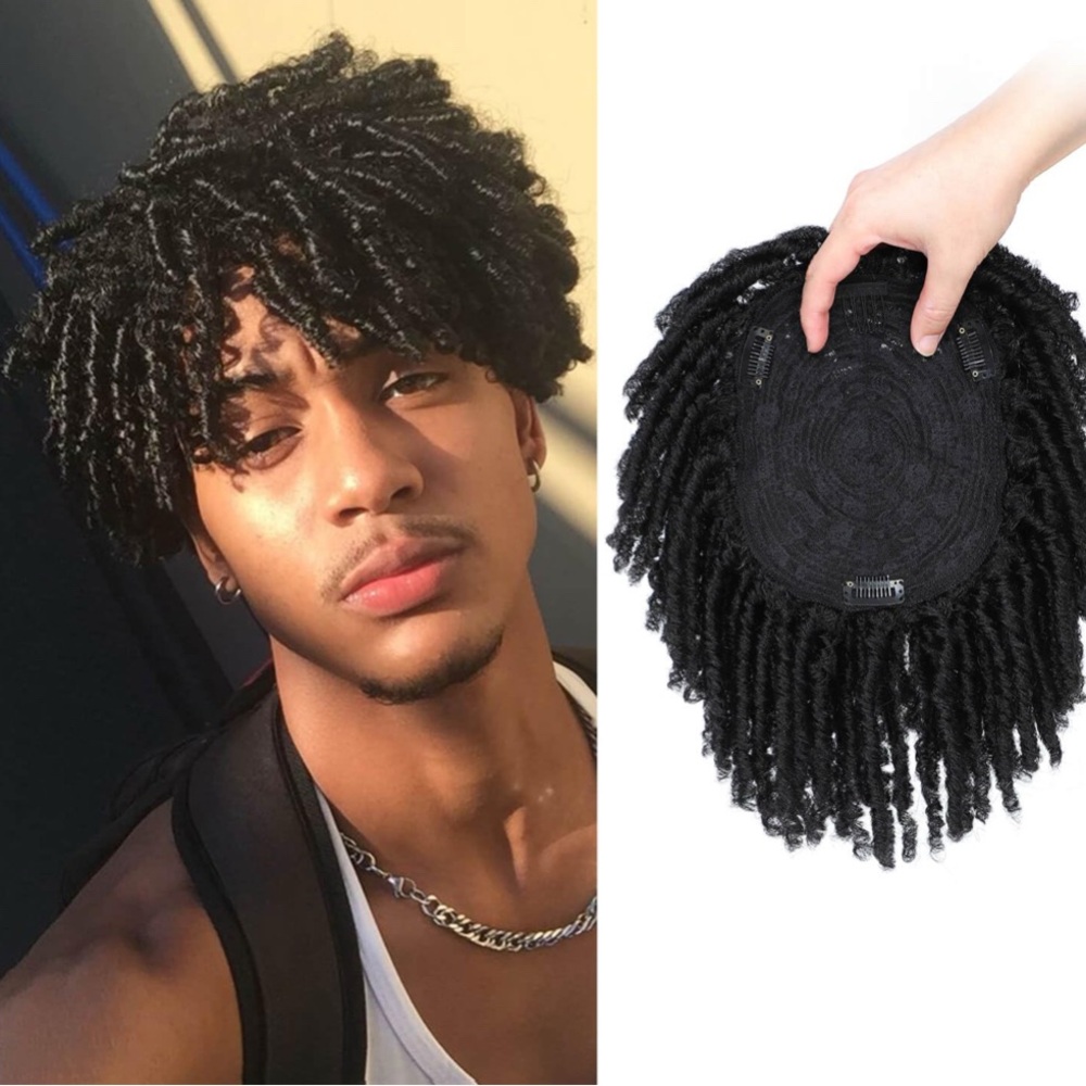 Off Black Loc Synthetic Topper